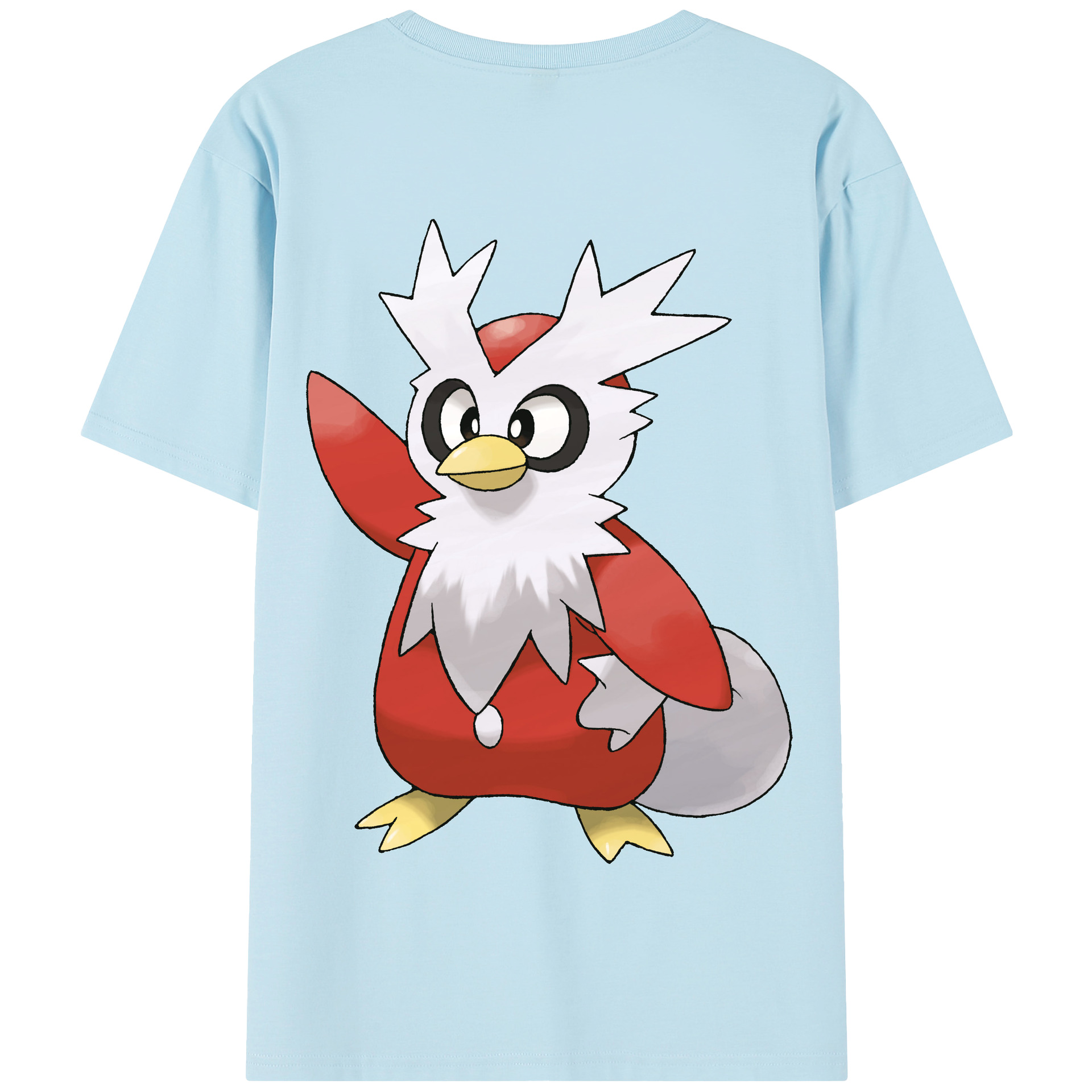 （画像用） ポケットモンスター Pokémon 綿100％半袖Tシャツ（背面プリント）